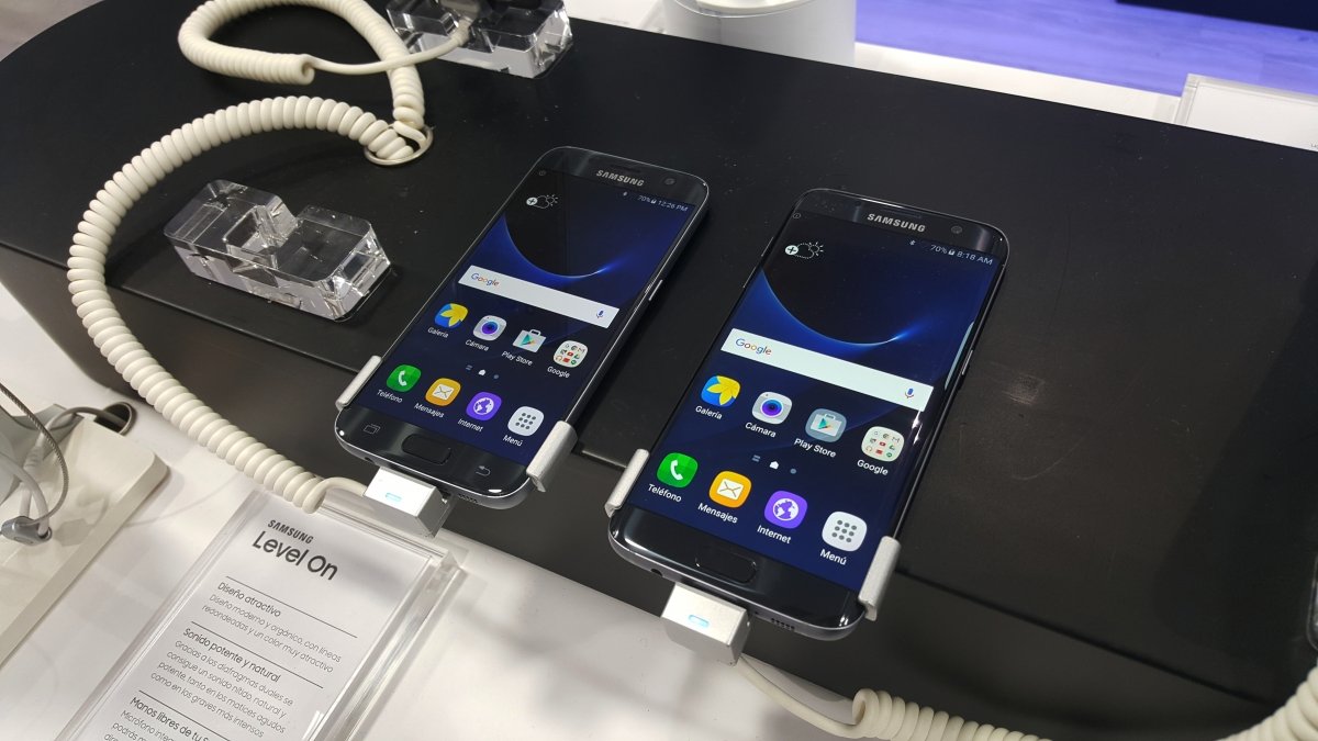 Samsung Galaxy S7 y S7 edge expuestos