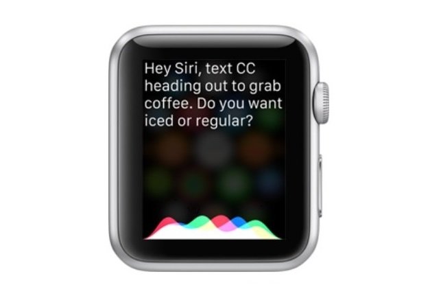 Siri en Apple Watch