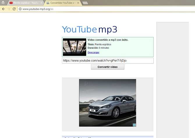 Tan fácil como pegar el enlace y descargar el audio, sin marear la perdiz