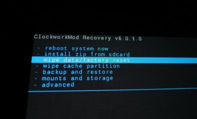 Qué es hacer Wipe en Android y para qué sirve
