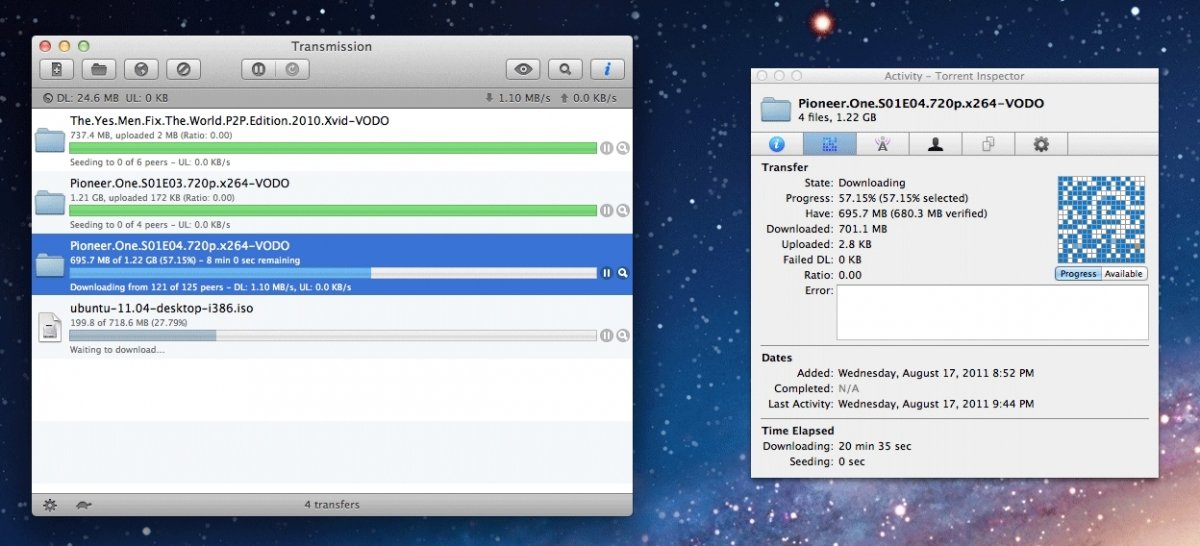 Transmission para Mac