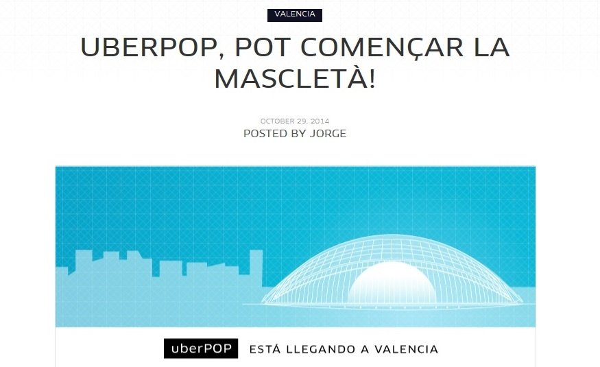 Uber llega a valencia, ¿continua la polémica? - imagen 2