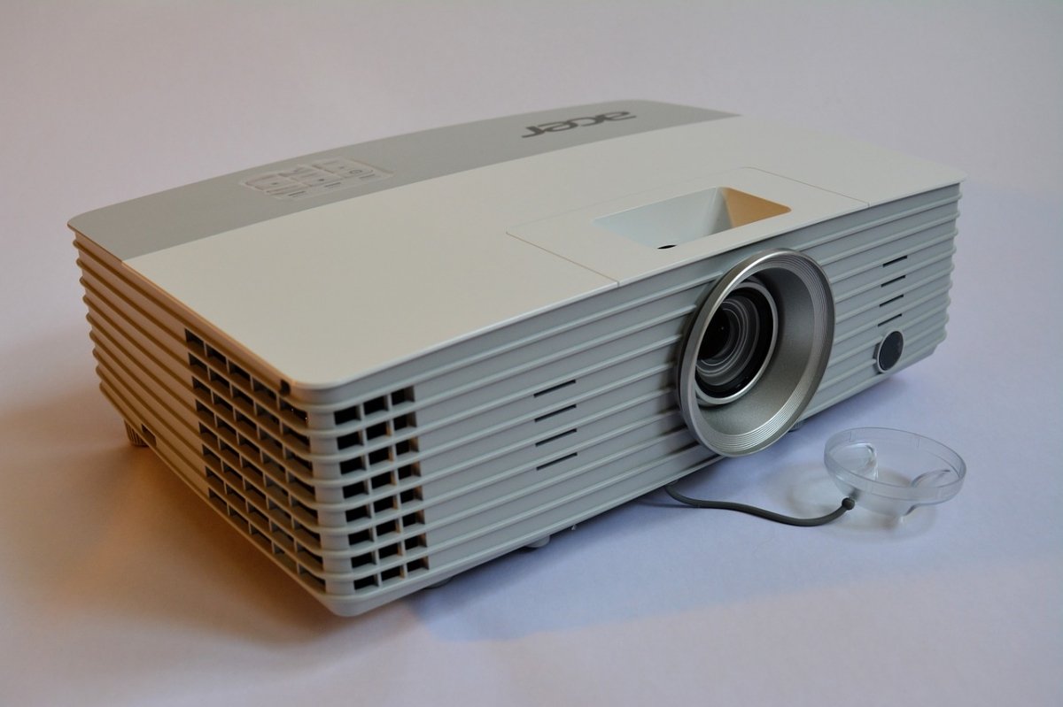 Un proyector estándar