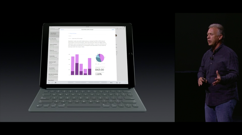 Una imagen de la presentación de Apple del pasado 9 de septiembre de 2015