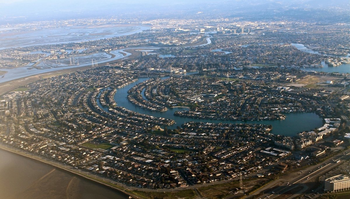 Una panorámica de Silicon Valley, en el Área de la Bahía de San Francisco