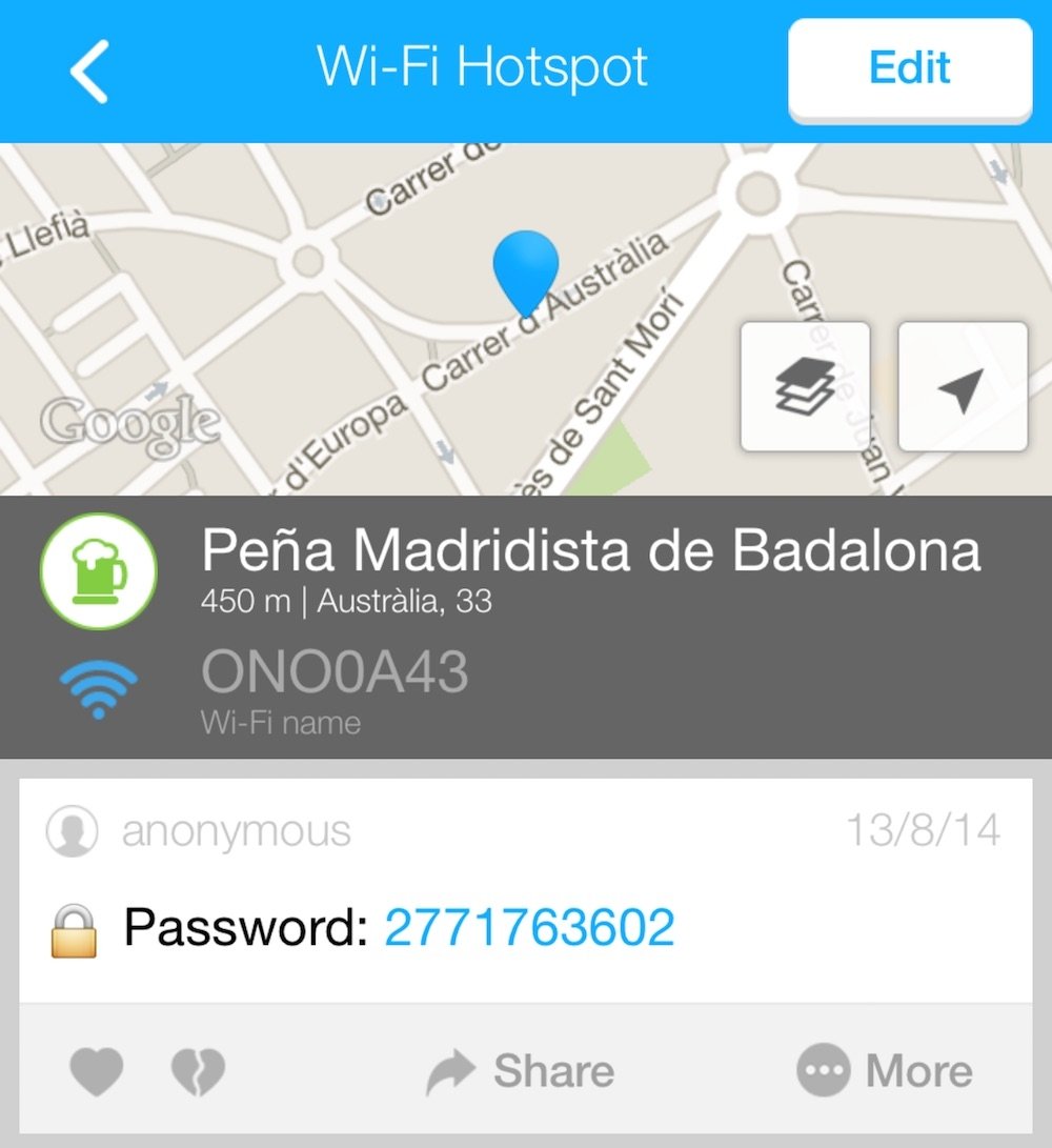 Usa aplicaciones que listan accesos a WiFi gratuitas y ahorra - imagen 2