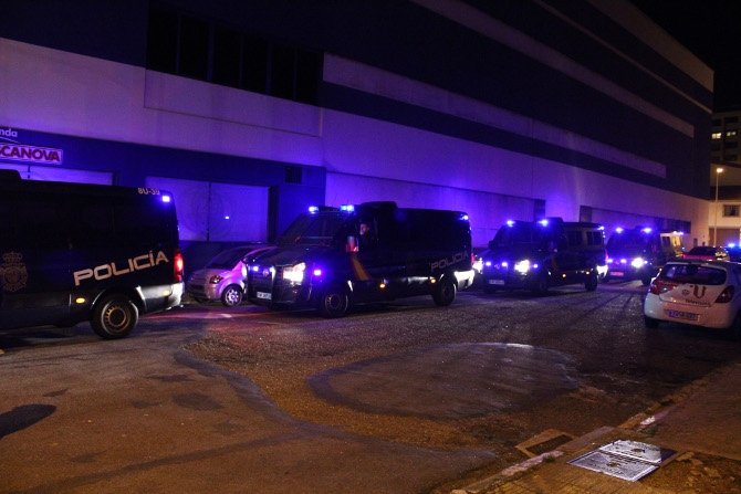 Vehículos del Cuerpo Nacional de Policía