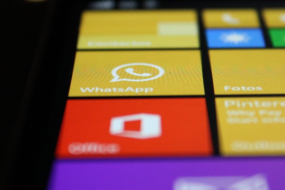 WhatsApp instalado en un Windows Phone