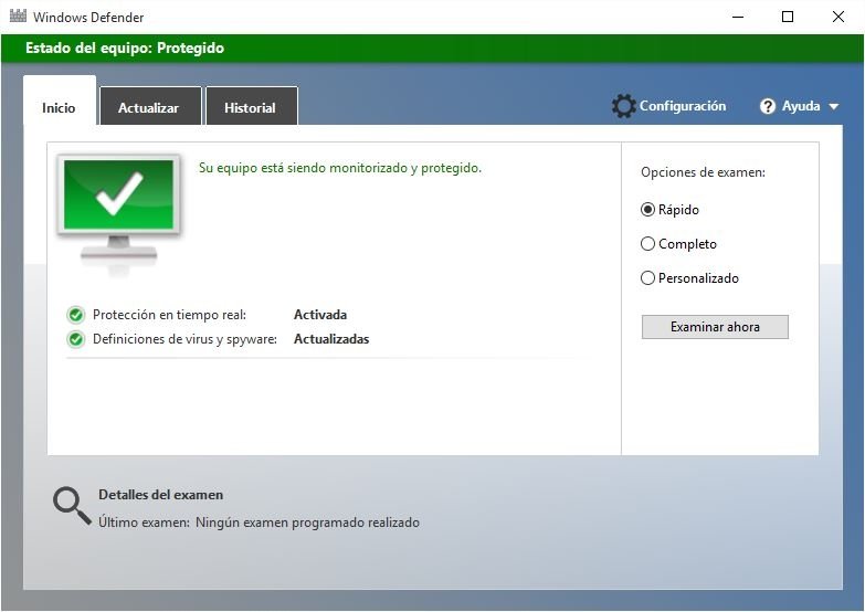 Windows Defender o cualquier otro antivirus es mejor tenerlos habilitados para mejorar la protección