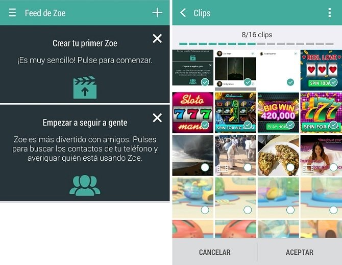 Zoe, la aplicación de remezcla y edición de vídeos de HTC - imagen 3