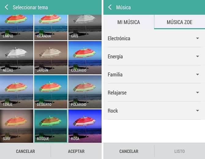 Zoe, la aplicación de remezcla y edición de vídeos de HTC - imagen 4