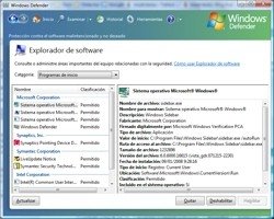 Windows Defender en Vista