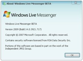 Windows Live Messenger 9