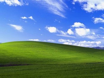 escritorio de XP por defecto