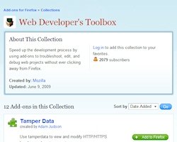 Developer toolbox