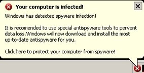 virus falso