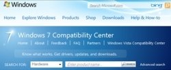 Windows 7 Compatibility Center