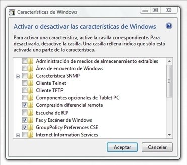 Componentes de Windows