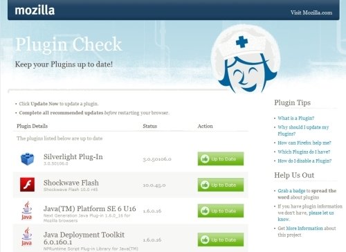 Mozilla Check