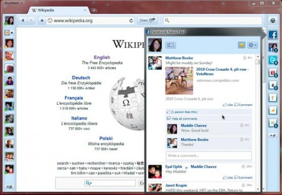 Navegadores Sociales: RockMelt vs. Flock