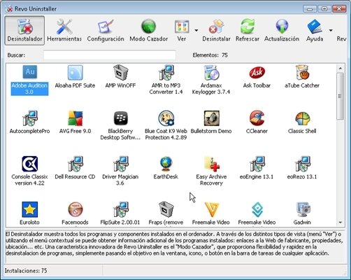 desinstalar