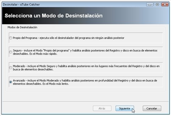 desinstalar