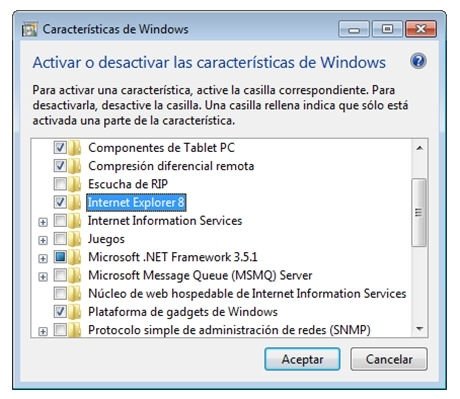 DesinstalarIE8