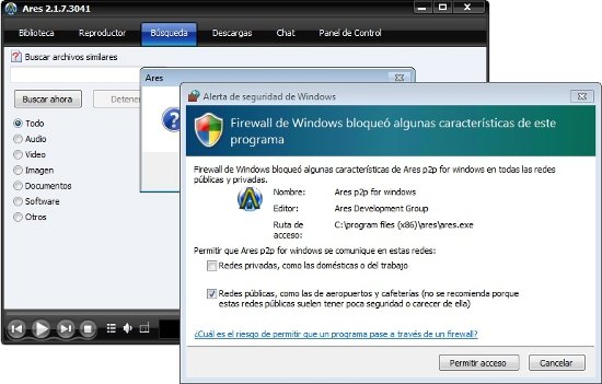 ares gratis descargar en espanol para windows 7