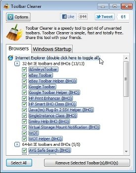 Toolbar Cleaner 4