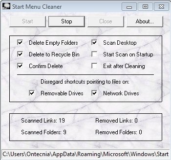 Start Menu Cleaner 1