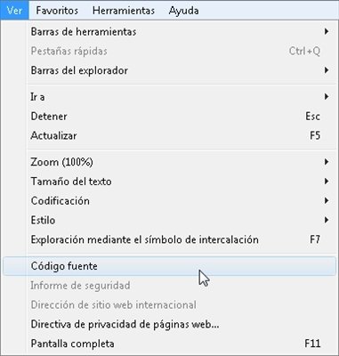 Artículos de Internet Explorer 8. Cambia el editor de texto de IE