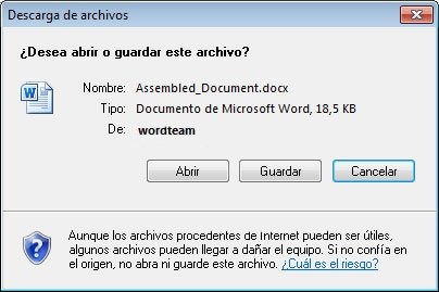 Descarga Directa de archivos