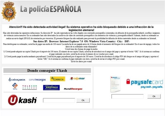 Cómo quitar virus Policía - 1