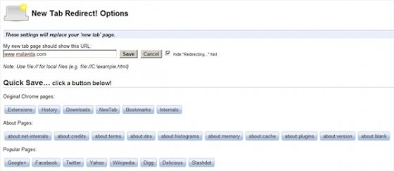 Cómo personalizar la nueva pestaña en Chrome 3