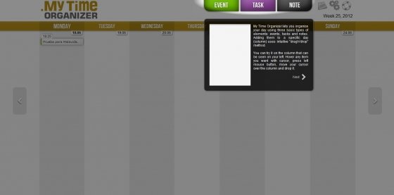 Tutorial de My Time Organizer