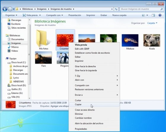 Copiar archivos 1