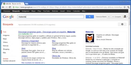 Personalizar la barra negra de Google 1