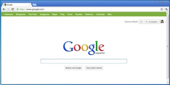 Personalizar la barra negra de Google 6