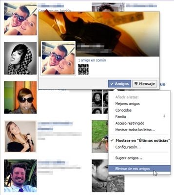 Cómo eliminar amigos Facebook - 4