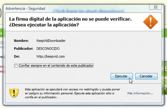 Descargar música de YouTube