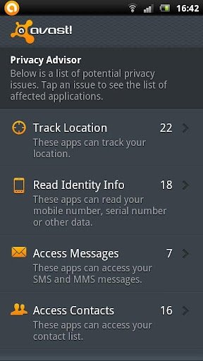 Avast! para Android