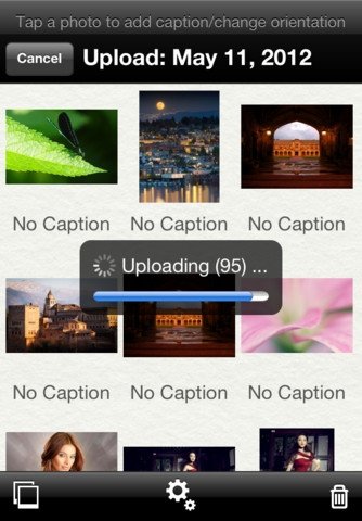 Subiendo fotos con Picasa para iPhone