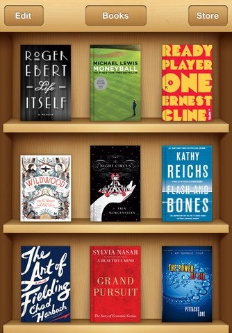Biblioteca en iBooks