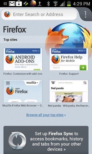 Firefox para Android