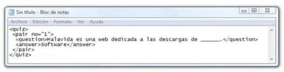 Crear preguntas Quizzer - 1