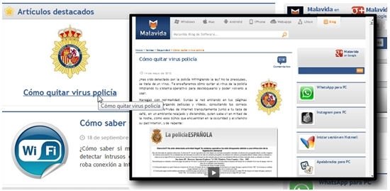 Previsualizar enlaces - 2