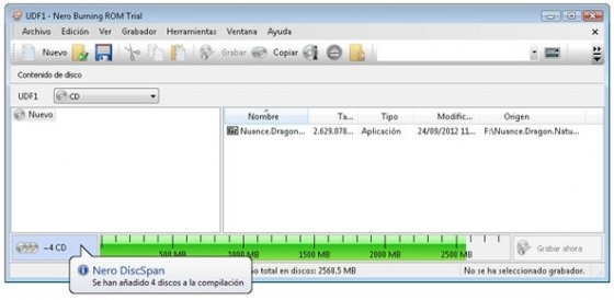 Nero DiscSpan - 2