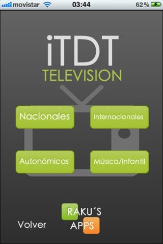 Ver la tele en iPhone con iTDT Television