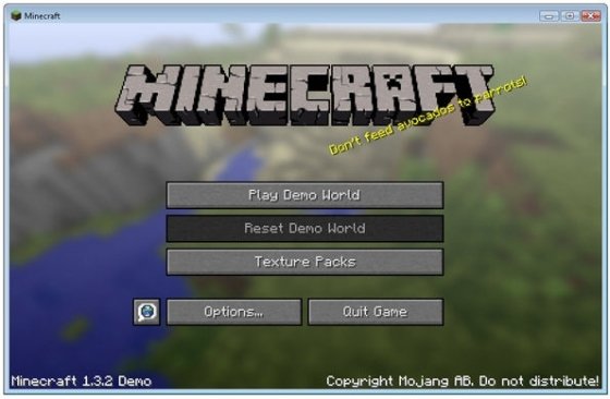 Error Minecraft demo - 6