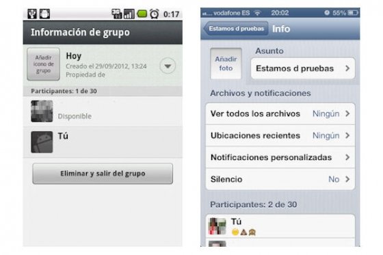 Ver los datos del grupo - 1